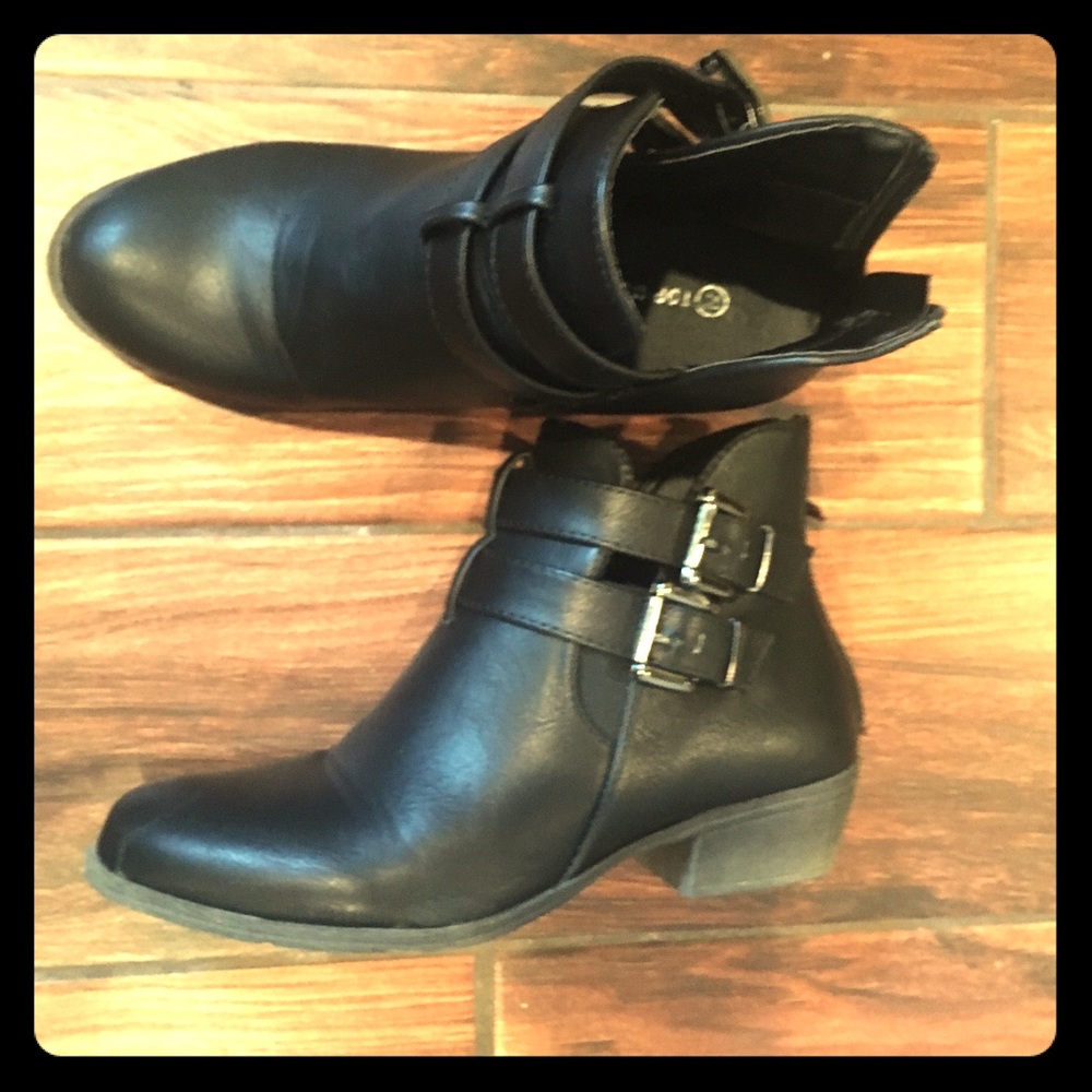 Black booties